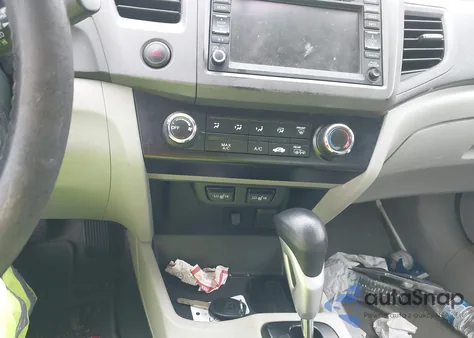 2012 Honda Civic Ex-L z USA, uszkodzony, nr VIN 2HGFB2F9XCH504546